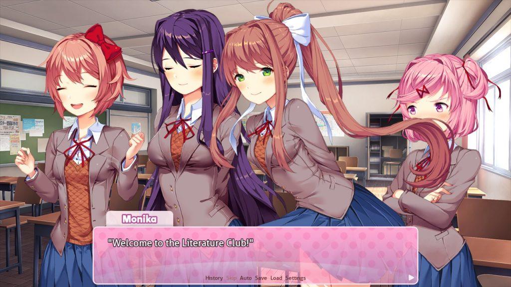 DDLC - Doki Doki SummerTime - Gameplay Visual Novel PT-BR - Parte 3 - Jogo  e na Cafeteria 