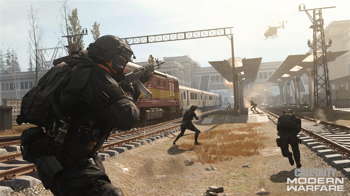 Call Of Duty Modern Warfare Train 02