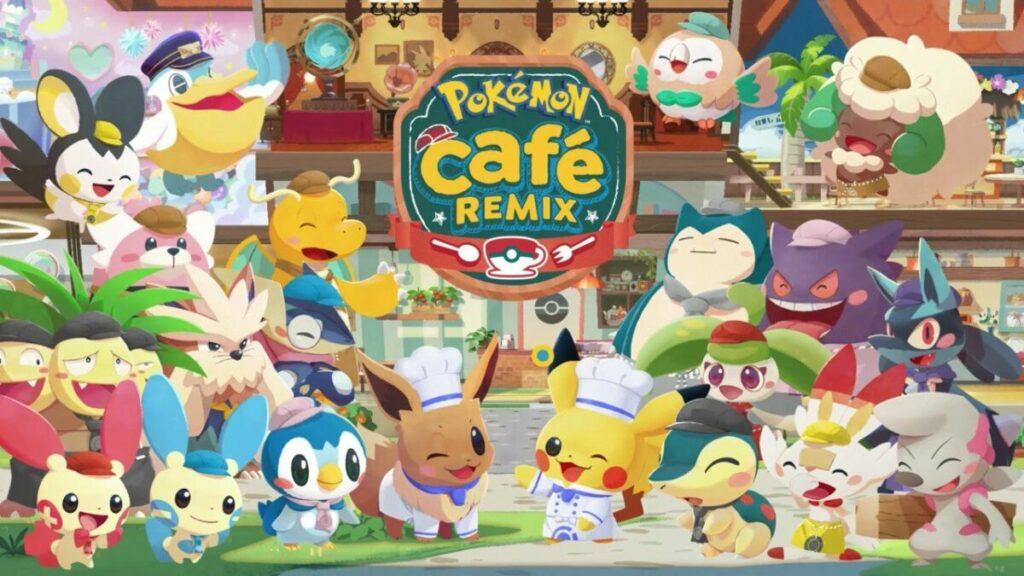Game Anime Pokemon Cafe Remix