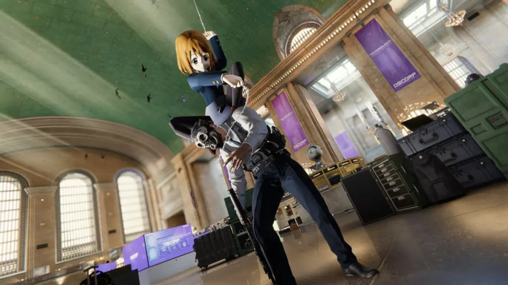 K-ON Yui Hirasawa as Spider-Man at Marvel's Spider-Man Remastered