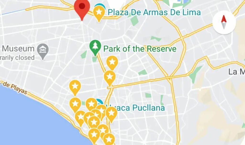 Lokasi Favorit Di Google Map Versi Lama