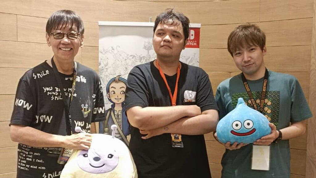 Yuji Horii (General Director Dragon Quest) dan Kento Yokota (Producer Dragon Quest Monsters The Dark Prince)
