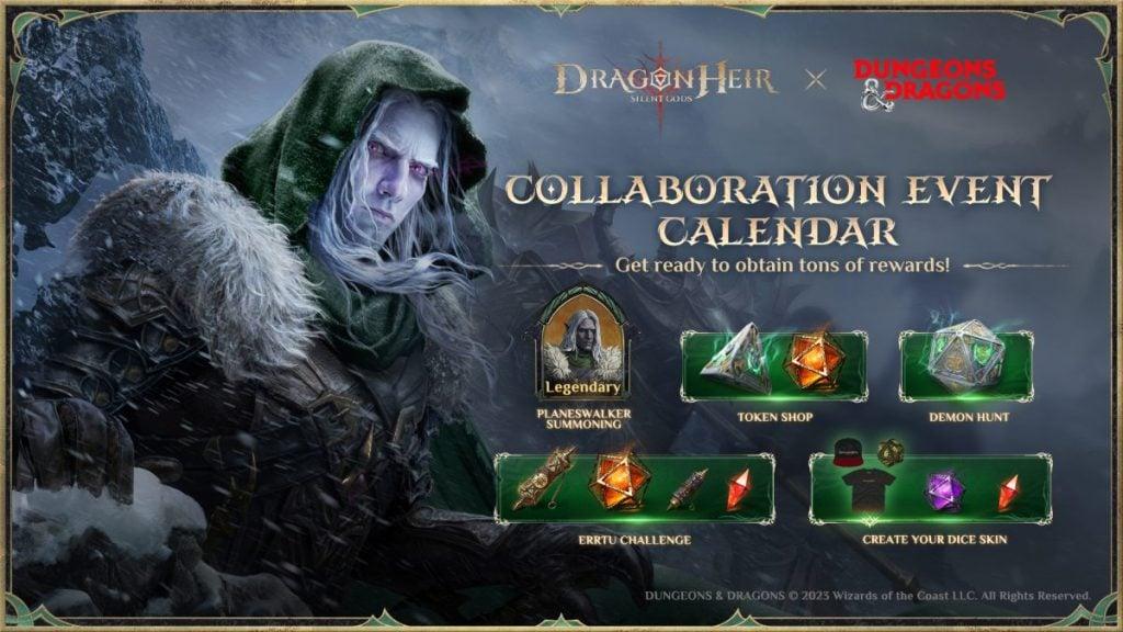 dragonheir kolaborasi dungeons & dragons