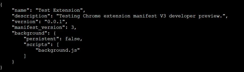 Extension Chrome Manifest V3