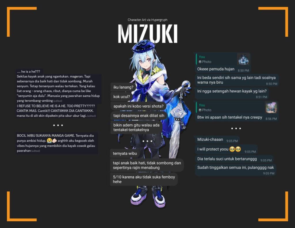 Karakter Arknights Di Mata Wanita Mizuki